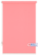 Ролета тканевая INROLL Есо-Mini 42,5х165 см Len Розовый 1870 - изображение 1