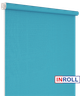 Ролета тканевая INROLL Есо-Mini Plus 105х165 см Len Голубая лагуна 7430 - изображение 1