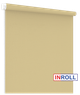 Ролета тканевая INROLL Есо-Mini Plus 97,5х165 см Len Светло-бежевый 2148 - изображение 1