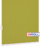 Ролета тканевая INROLL Есо-Mini 42,5х165 см Len Зеленый 7383 - изображение 4