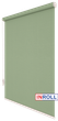 Ролета тканевая INROLL Есо-Mini 110х165 см Len Оливковый 2098 - изображение 2