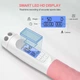 Скакалка с электронным счетчиком регулируемая Flintronic, беспроводные скакалки двойного назначения для фитнеса, похудения. Цвет - розовый - изображение 3