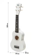 Укулеле ELIMA SOPRANO WHITE 21" (акционный набор) - изображение 3