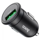 Автомобильное зарядное (АЗУ) Hoco Z43 QC3.0 (1USB/18W) + MicroUSB Черный - изображение 6