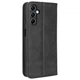 Чехол-книжка Deexe Retro Style для Samsung Galaxy M14 (M146) - Black - изображение 6