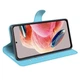 Класичний чохол-книжка Deexe Book Type для Xiaomi Redmi Note 12 - Blue - зображення 3