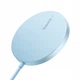 Беспрвоодная зарядка Baseus Simple Mini3 Magnetic Wireless Charger 15W Dusty (CCJJ040303) Galaxy Blue - изображение 2