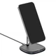 Беспрвоодная зарядка Baseus Swan Magnetic Desktop Bracket Wireless Charger (WXSW-01) Black - изображение 1