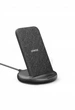 Бездротовий зарядний пристрій Anker PowerWave II Stand 15W (А2529GF1/B2529GF1) Чорний+Сірий - зображення 1