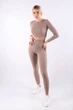 Спортивні лосини Feminista 150423 S бежевий (2000000100173) - зображення 5