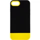 Чохол TPU+PC Bichromatic для Apple iPhone 7 / 8 / SE (2020) (4.7") Black / Yellow - зображення 1