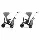 Детский 3-колесный велосипед 5 в 1 Kinderkraft EasyTwist Platinum Grey 5902533914487 - изображение 3