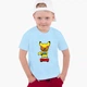 Детская футболка Бравл Старс Леон Пикачу (Brawl Stars Leon Pikachu) (25186-2601) 122-128 см Хлопок Голубой - изображение 3