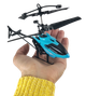 Летающий вертолет c сенсорным управлением рукой Sky Shock usb синий ХИТ - изображение 1