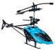 Летающий вертолет c сенсорным управлением рукой Sky Shock usb синий ХИТ - изображение 4