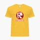 Детская футболка для мальчиков Роблокс (Roblox) (25186-1708-18) 158-164 см Хлопок Желтый - изображение 4