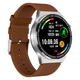 Смарт годинник XO J1, BT5.1, NFC, IP68, 270mAh, 3d, м'ята упаковка, Коричневий - зображення 3