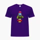 Дитяча футболка Амонг Ас Бравл Старс Спайк (Among Us Brawl Stars Spike) (25186-2599) 146-152 см Бавовна Фіолетовий - зображення 4