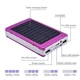 Корпус повербанка Power Bank на 5 18650 Li-ion Li-Pol (під пайку) з сонячною панеллю і ліхтарем, 2x USB до 2A, рожевий - зображення 3