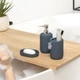 Підставка для зубних щіток та пасти МВМ MY HOME Milan BA-22 Gray - зображення 12