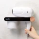 Полиця з тримачем для фену MVM BP-33 WHITE/BLACK клейка - изображение 8