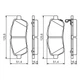 Тормозные колодки Bosch 0 986 494 574 - изображение 3