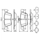 Тормозные колодки Bosch 0986494839 - изображение 2