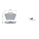 Тормозные колодки Bosch 0 986 494 040 - изображение 3