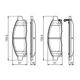 Гальмівні колодки Bosch 0 986 494 268 - зображення 2