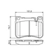 Тормозные колодки Bosch 0 986 494 166 - изображение 4