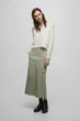 Спідниця міді карго Pull & Bear 4395/313 S - зображення 1