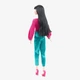 Лялька Барбі колекційна Висока брюнетка Колор-блок Barbie Exclusive Signature Looks Doll, With Mix-and-Match Color Block Fashions #19 (HJX28) - зображення 8