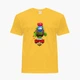 Дитяча футболка Амонг Ас Бравл Старс Спайк (Among Us Brawl Stars Spike) (25186-2599) 146-152 см Бавовна Жовтий - зображення 4