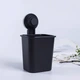Стакан в ванную на вакуумной присоске IwConcept RS-1 Black - изображение 1