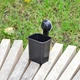 Стакан в ванную на вакуумной присоске IwConcept RS-1 Black - изображение 2