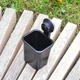 Стакан в ванную на вакуумной присоске IwConcept RS-1 Black - изображение 3