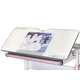 Парта Mealux Edmonton Multicolor Pink Lite (BD-610 W/MC + PN Lite) - зображення 5
