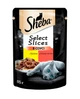 Упаковка влажного корма для кошек Sheba Select Slices с говядиной и курицей кусочки в соусе 24 шт. * 85 г - изображение 2
