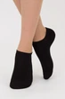 Классические женские носки Giulia WS0 CLASSIC 36/40 черные Black хлопковые тонкие короткие - изображение 2