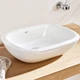 Умывальник накладной GROHE Eurostyle 495x380x134мм прямоугольный белый 39216000 - изображение 3