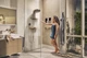 Лійка для душу Hansgrohe Rainfinity 130 3jet EcoSmart (колір - шліфована бронза) 26865140 - изображение 2