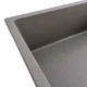 Мойка для кухни PLATINUM гранит 8650 DIAMOND 860x500мм прямоугольная врезная без сифона серая PLS-A39172 - изображение 4