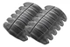 Наколінники захисні Neo Tools, вставки-наколінники, піноматеріал, 28х17х2см, чорний - изображение 1