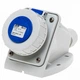Розетка настенная 16A 250В 2P+E IP67 IDE силовая Синий (135) - изображение 2