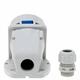 Розетка настенная 16A 250В 2P+E IP67 IDE силовая Синий (135) - изображение 6