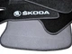Коврики автомобильные ворс Skoda Octavia Tour 1996-2010 черные кт 5шт AVTM - изображение 5