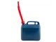 Канистра пластиковая 5л Bi-Plast HDPE BP-305 синяя + лейка - изображение 2
