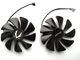 Вентилятор Apistek для видеокарты Zotac GAA8S2U (CF1010U12S) комплект 2 шт (№342.9) - изображение 1