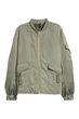 Бомбер, куртка женский утепленный оверсайз H&M 0452035005 34 Хаки - изображение 2