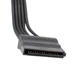 Переходник удлинитель 32 см 15 pin SATA->SATA кабель питания САТА (794728336) плоский Черный - изображение 2